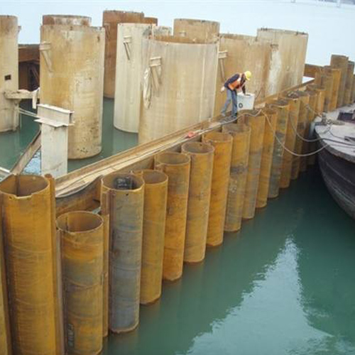 荷泽钢护筒现场安装