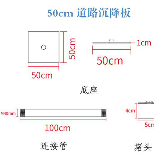 荷泽沉降板规格型号如何选择？